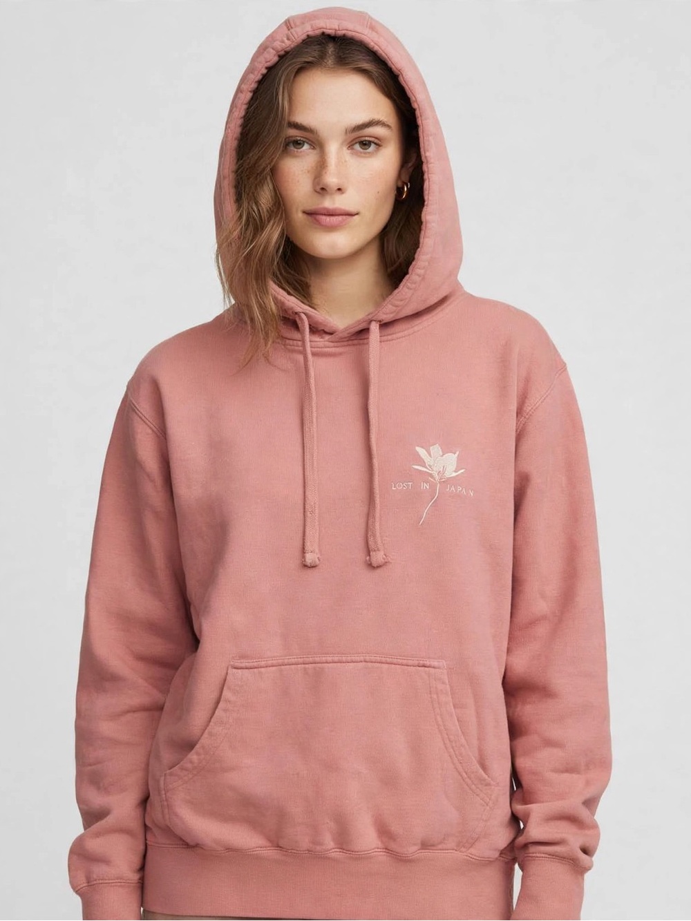 Shawn Mendes Concert Hoodie Lost In Japan Tour Size M Embroidered Lotus